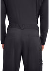 Pewter - Men's Fly Front Scrub Pants – Tall (View 4)