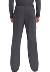 Pewter - Men's Fly Front Scrub Pants – Tall (Back)