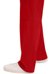 Red - Men's Fly Front Scrub Pants – Tall (View 3)