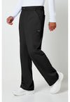 Black - Cherokee Cherokee WW Revolution Men's Scrub Pants - Left Side View