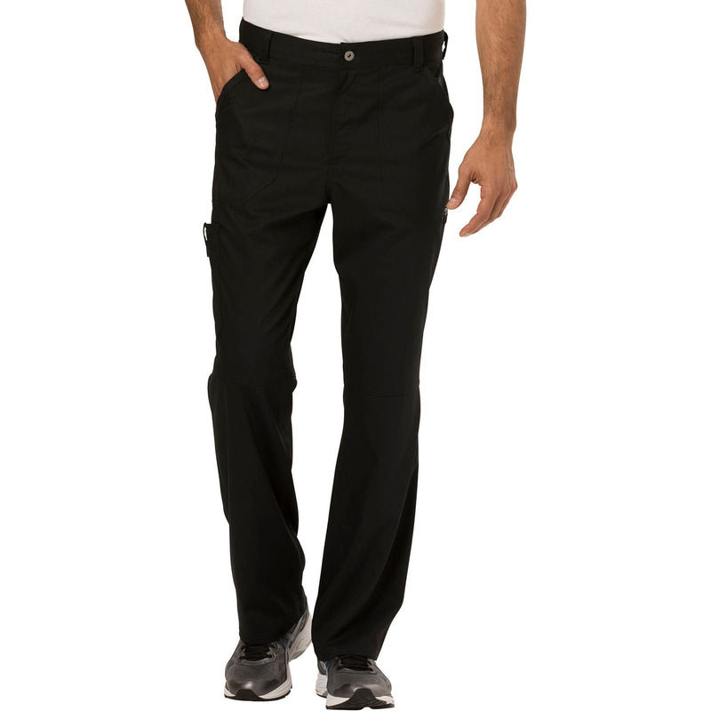 black - Men's Fly Front Pant