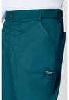 Caribbean Blue - Cherokee Cherokee WW Revolution Men's Scrub Pants - Detail 4 View