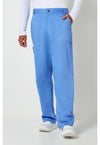 Ciel Blue - Cherokee WW Revolution Men's Scrub Pants - Front View