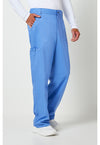Ciel Blue - Cherokee Cherokee WW Revolution Men's Scrub Pants - Right Side View