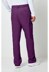 Eggplant - Cherokee WW Revolution Men's Scrub Pants - Back View