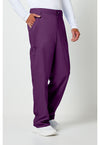 Eggplant - Cherokee Cherokee WW Revolution Men's Scrub Pants - Right Side View