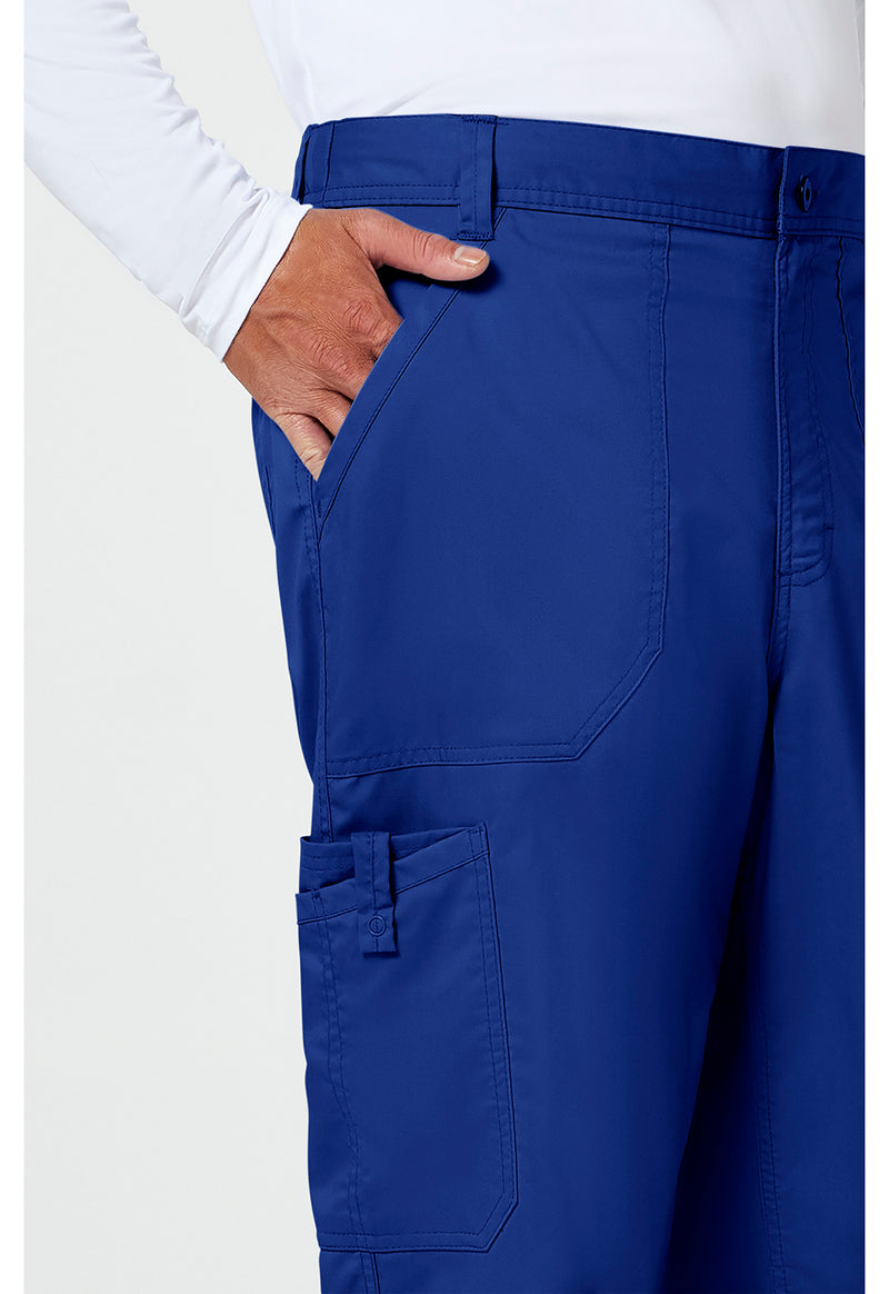 Galaxy Blue - Cherokee Cherokee WW Revolution Men's Scrub Pants - Detail 3 View