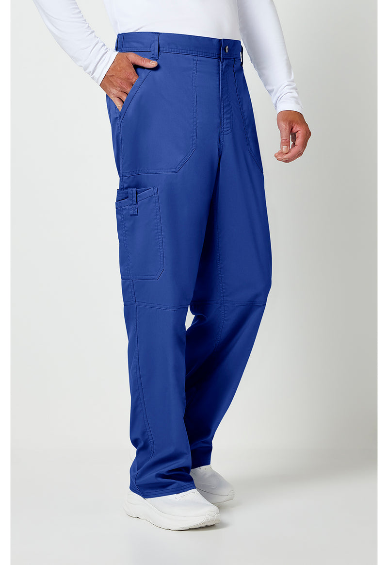 Galaxy Blue - Cherokee Cherokee WW Revolution Men's Scrub Pants - Right Side View