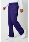 Grape - Cherokee Cherokee WW Revolution Men's Scrub Pants - Left Side View