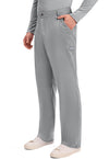Grey - Cherokee Cherokee WW Revolution Men's Scrub Pants - Left Side View