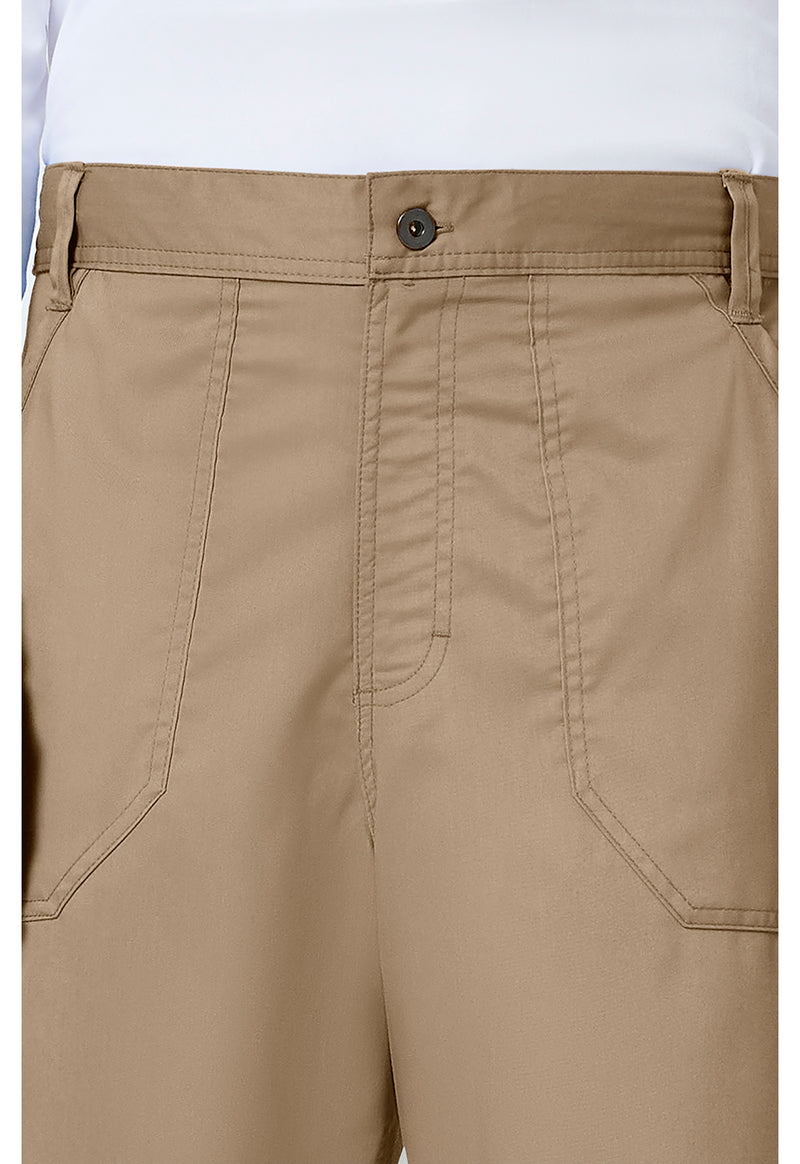 Khaki - Cherokee Cherokee WW Revolution Men's Scrub Pants - Detail 2 View