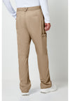 Khaki - Cherokee WW Revolution Men's Scrub Pants - Back View