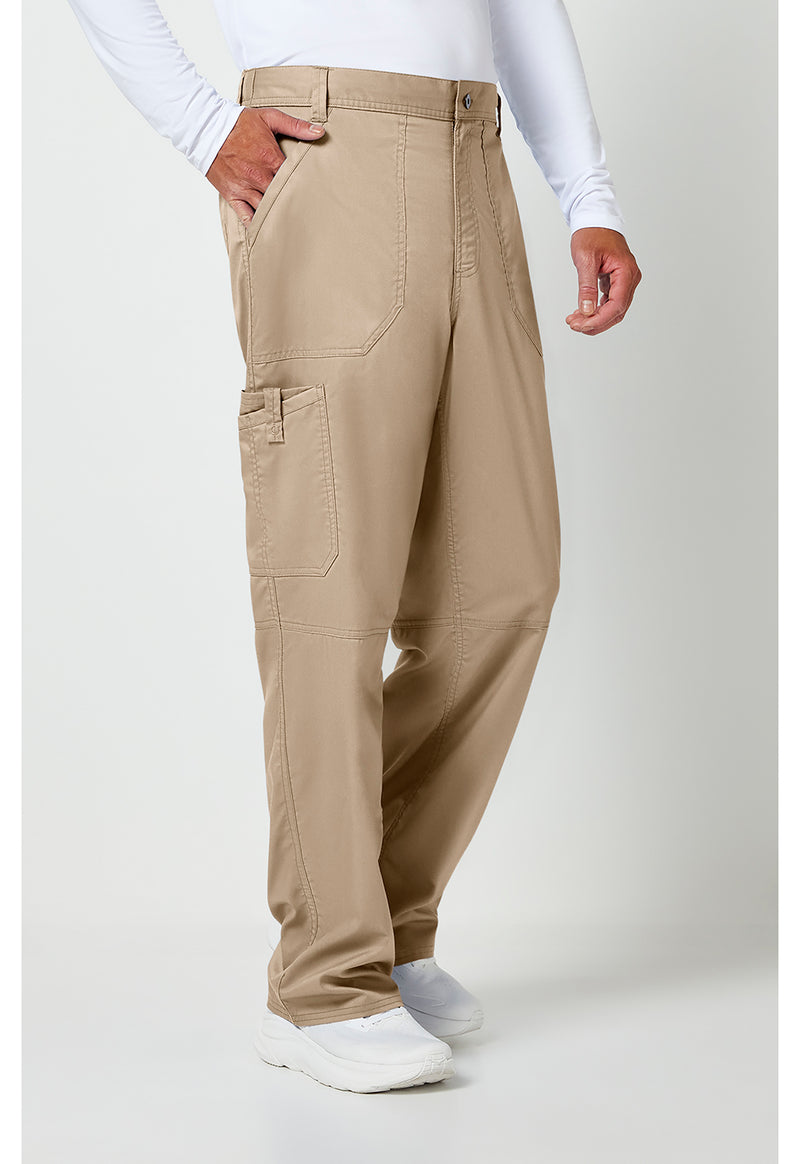 Khaki - Cherokee Cherokee WW Revolution Men's Scrub Pants - Right Side View