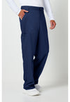Navy - Cherokee Cherokee WW Revolution Men's Scrub Pants - Right Side View