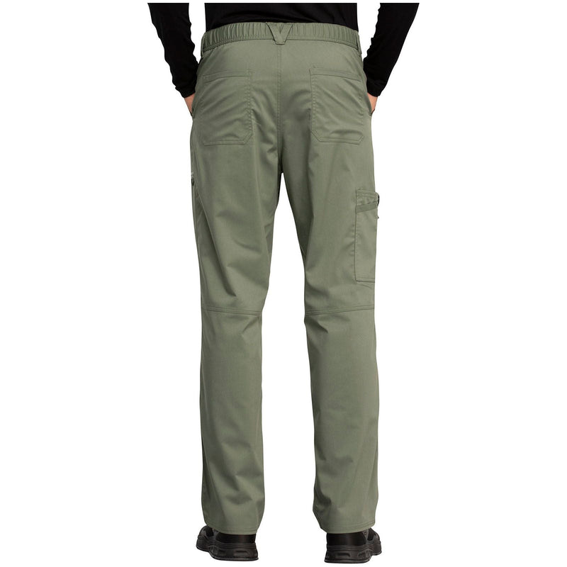 olive - Men's Fly Front Pant