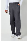 Pewter - Cherokee WW Revolution Men's Scrub Pants - Front View