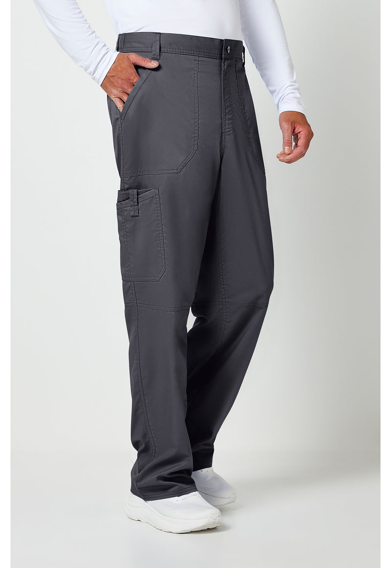 Pewter - Cherokee Cherokee WW Revolution Men's Scrub Pants - Right Side View