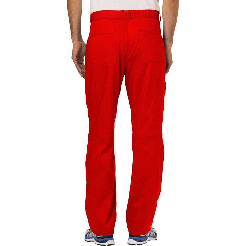 red - Men's Fly Front Pant