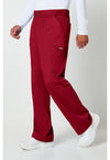 Red - Cherokee Cherokee WW Revolution Men's Scrub Pants - Left Side View