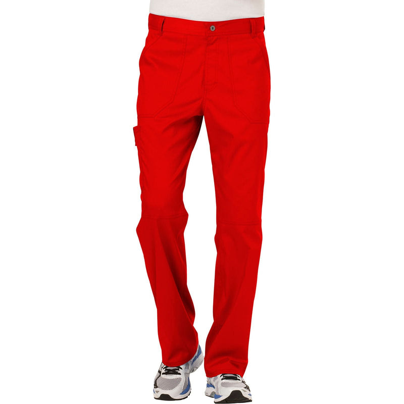 red - Men's Fly Front Pant