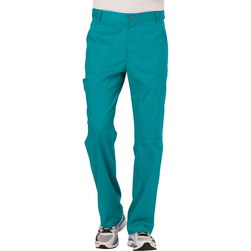 teal blue - Men's Fly Front Pant