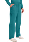 Teal Blue - Cherokee Cherokee WW Revolution Men's Scrub Pants - Right Side View