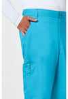 Turquoise - Cherokee Cherokee WW Revolution Men's Scrub Pants - Detail 3 View