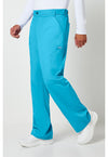 Turquoise - Cherokee Cherokee WW Revolution Men's Scrub Pants - Left Side View