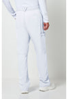 White - Cherokee WW Revolution Men's Scrub Pants - Back View