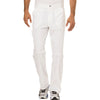 white - Men's Fly Front Pant