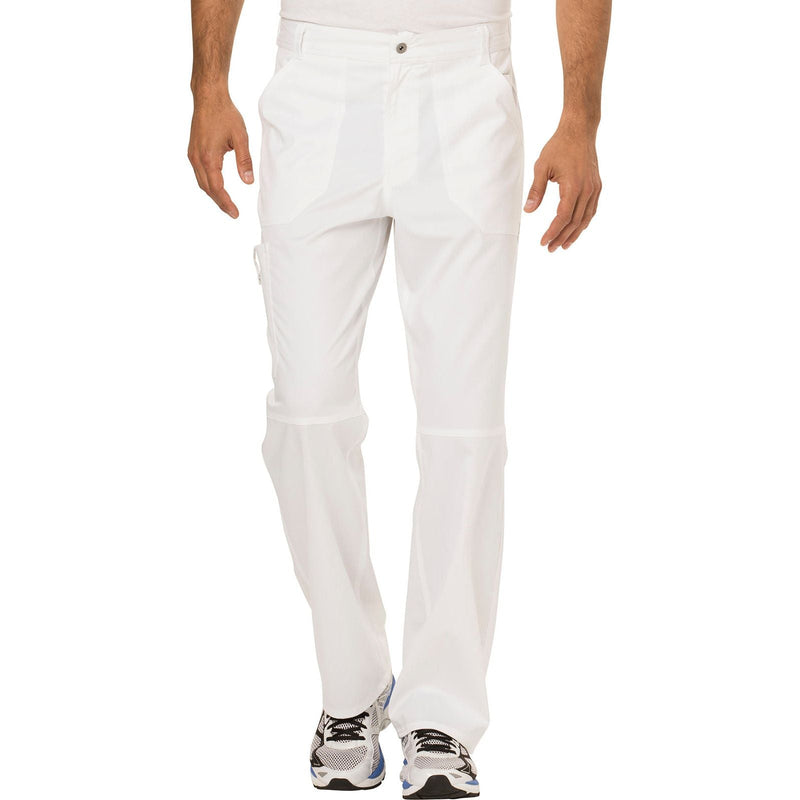 white - Men's Fly Front Pant