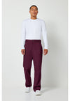 Wine - Cherokee Cherokee WW Revolution Men's Scrub Pants - Detail 1 View