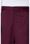 Wine - Cherokee Cherokee WW Revolution Men's Scrub Pants - Detail 2 View