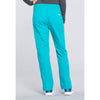 teal blue - Mid Rise Straight Leg Pull-on Cargo Pant