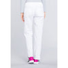 white - Mid Rise Straight Leg Pull-on Cargo Pant
