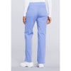 ciel blue - Mid Rise Straight Leg Pull-on Cargo Pant
