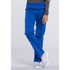 galaxy blue - Mid Rise Straight Leg Pull-on Cargo Pant