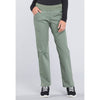 olive - Mid Rise Straight Leg Pull-on Cargo Pant