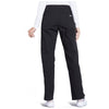 black - Mid Rise Straight Leg Pull-on Cargo Pant