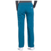 caribbean blue - Mid Rise Straight Leg Pull-on Cargo Pant