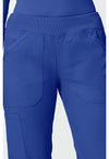 galaxy blue - Mid Rise Straight Leg Pull-on Cargo Pant (View 2)