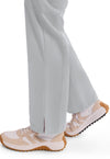 grey - Mid Rise Straight Leg Pull-on Cargo Pant (View 4)