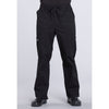 black - Men's Tapered Leg Fly Front Cargo Pant