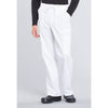 white - Men's Tapered Leg Fly Front Cargo Pant