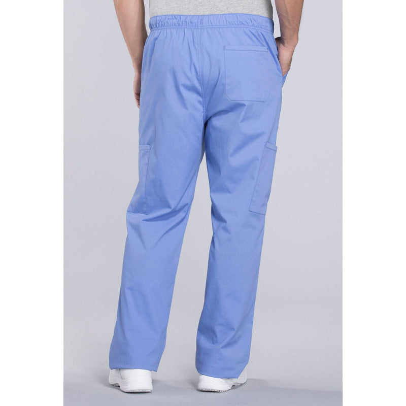ciel blue - Men's Tapered Leg Fly Front Cargo Pant