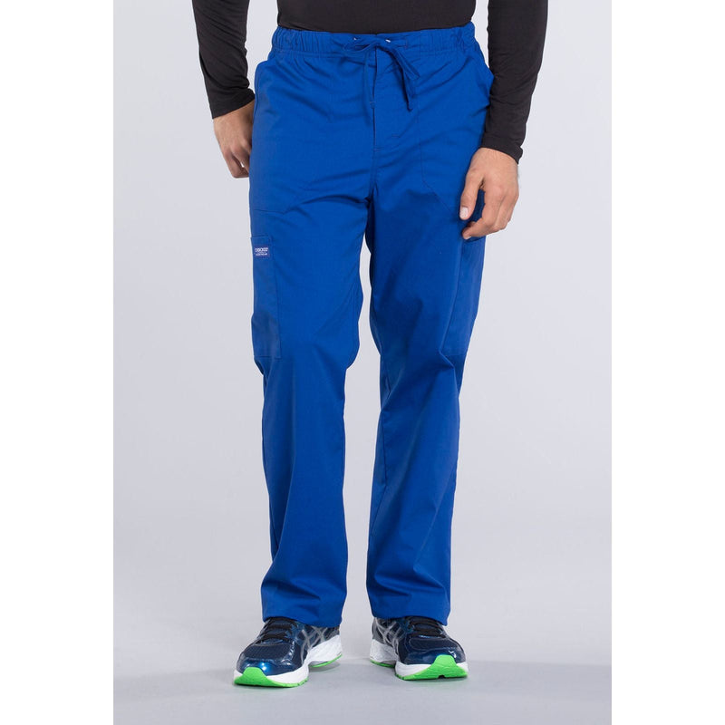 galaxy blue - Men's Tapered Leg Fly Front Cargo Pant