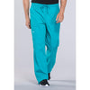 teal blue - Men's Tapered Leg Fly Front Cargo Pant