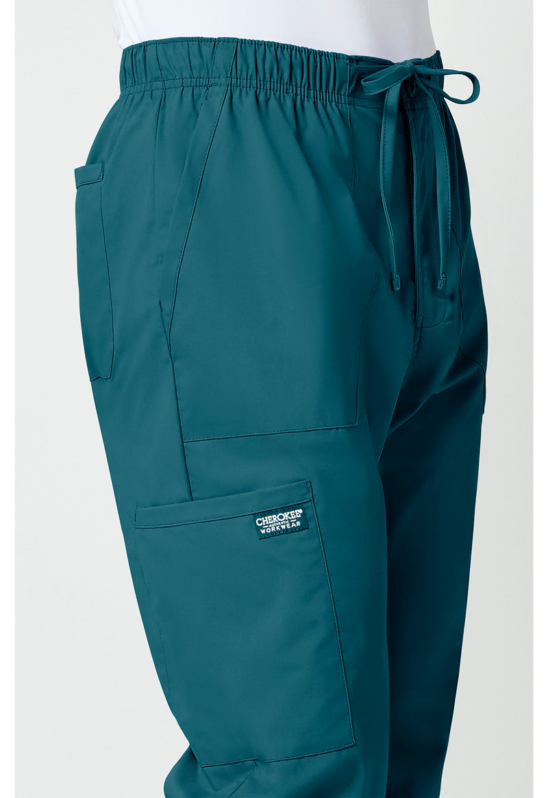 caribbean blue - Men's Tapered Leg Fly Front Cargo Pant (View 3)