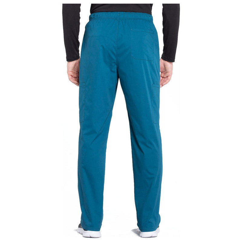 caribbean blue - Men's Tapered Leg Fly Front Cargo Pant