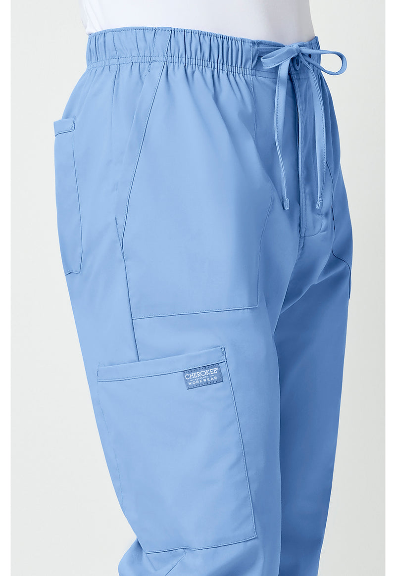 ciel blue - Men's Tapered Leg Fly Front Cargo Pant (View 3)